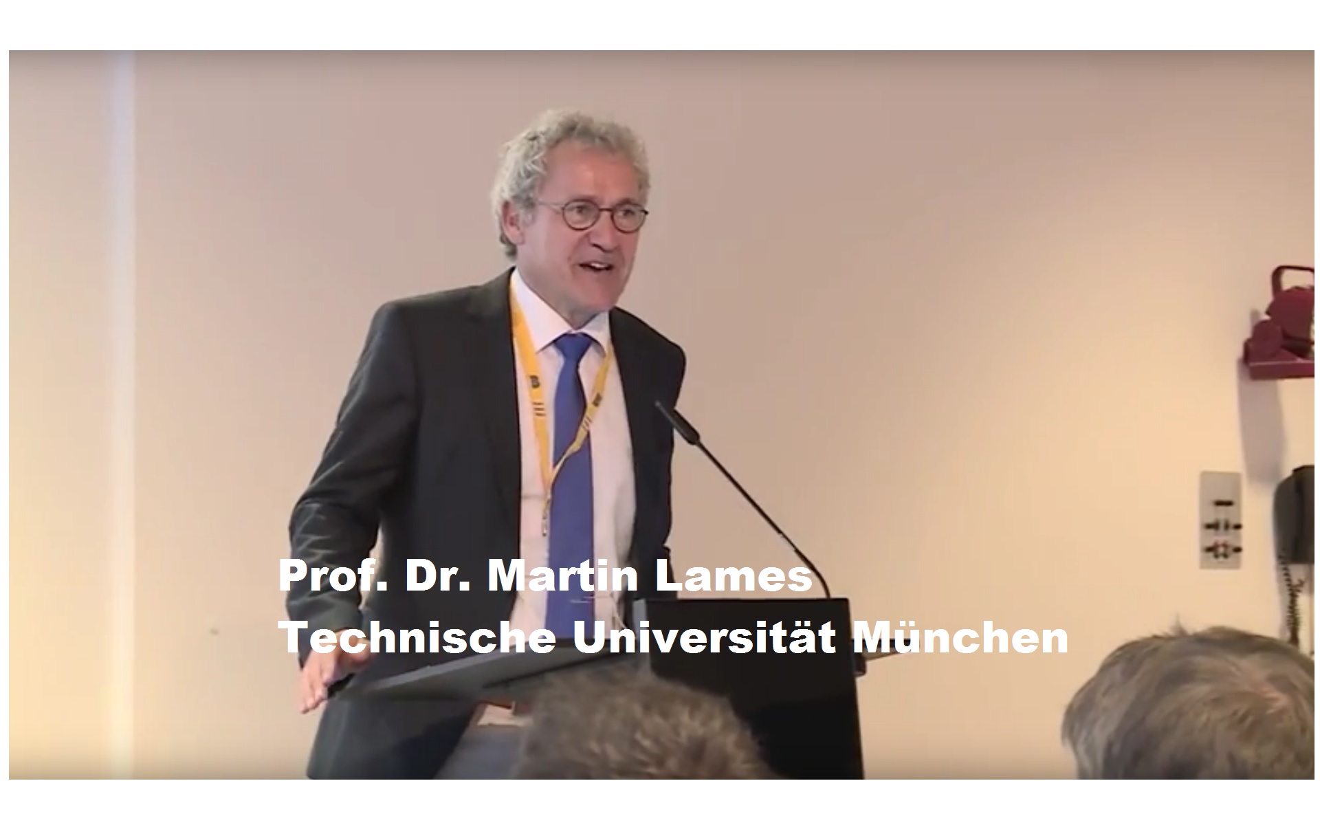 Prof. Martin Lames über „Technologische Innovation im Spitzensport“